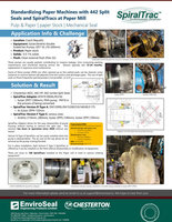 standardizing paper machines with 442 split seals and spiraltracs at paper mill cover